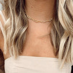 Sabrina Gold Chain Necklace