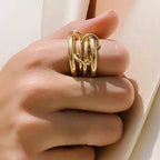 Sienna Two-Tone Stacked Ring