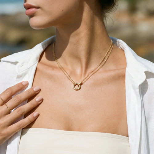 Calliope Gold Chain Necklace