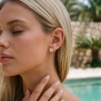 Wilhelmina Solitaire Earrings