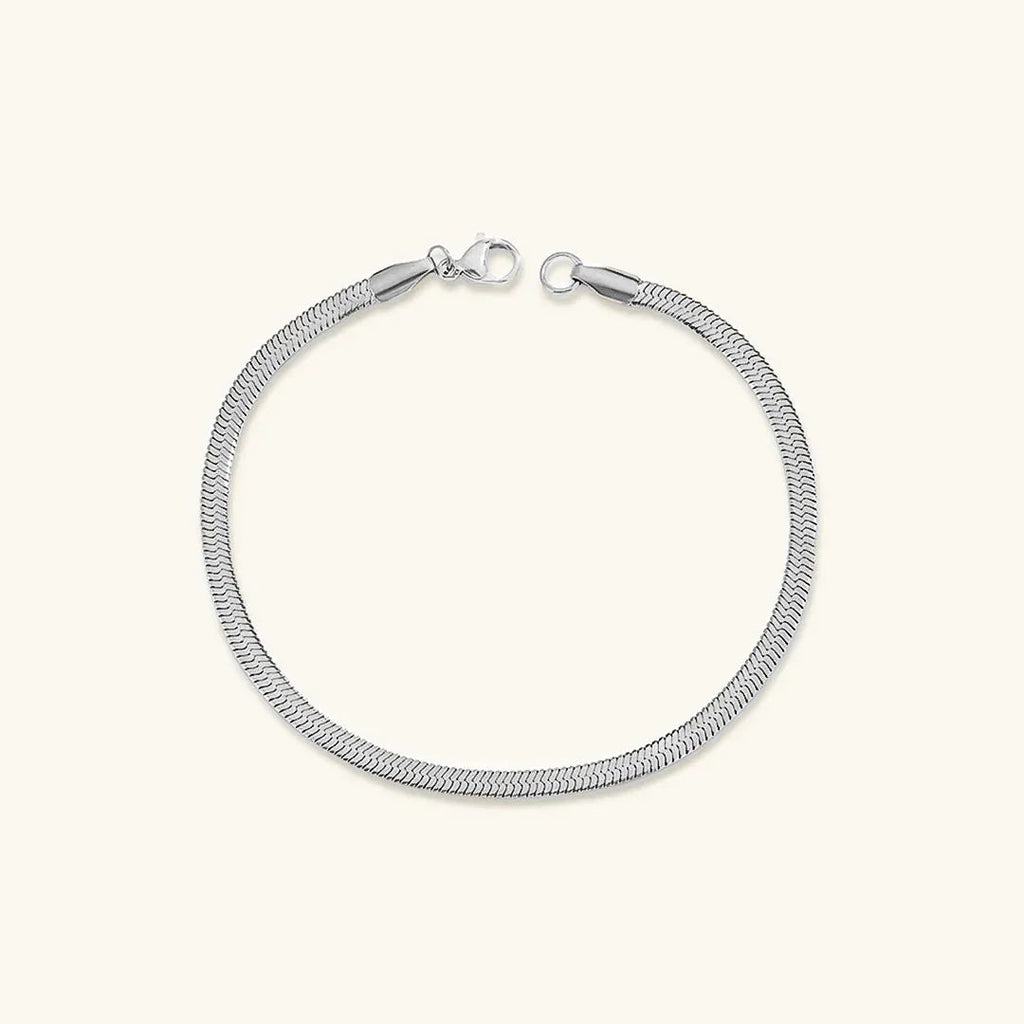 Vespertine Gold Herringbone Bracelet