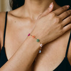 Philomena Floral Gold Bracelet
