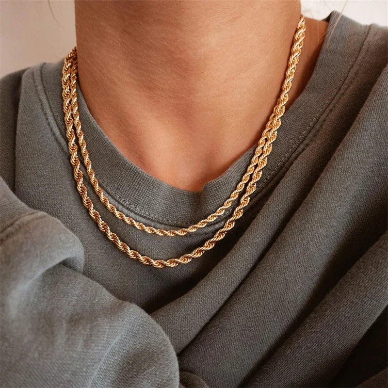 Seraphina Rope Chain Necklace