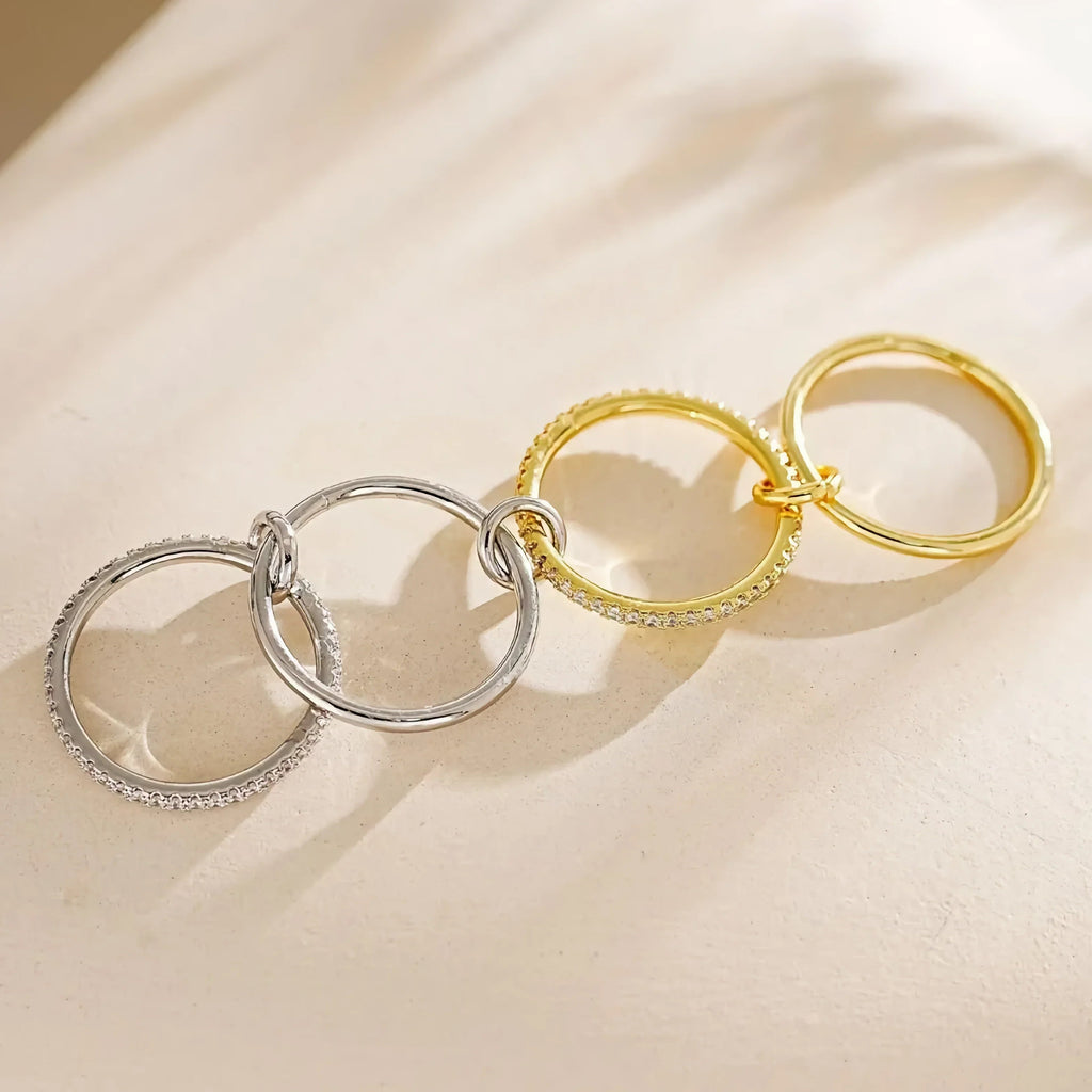 Nova Stacked Diamond Ring