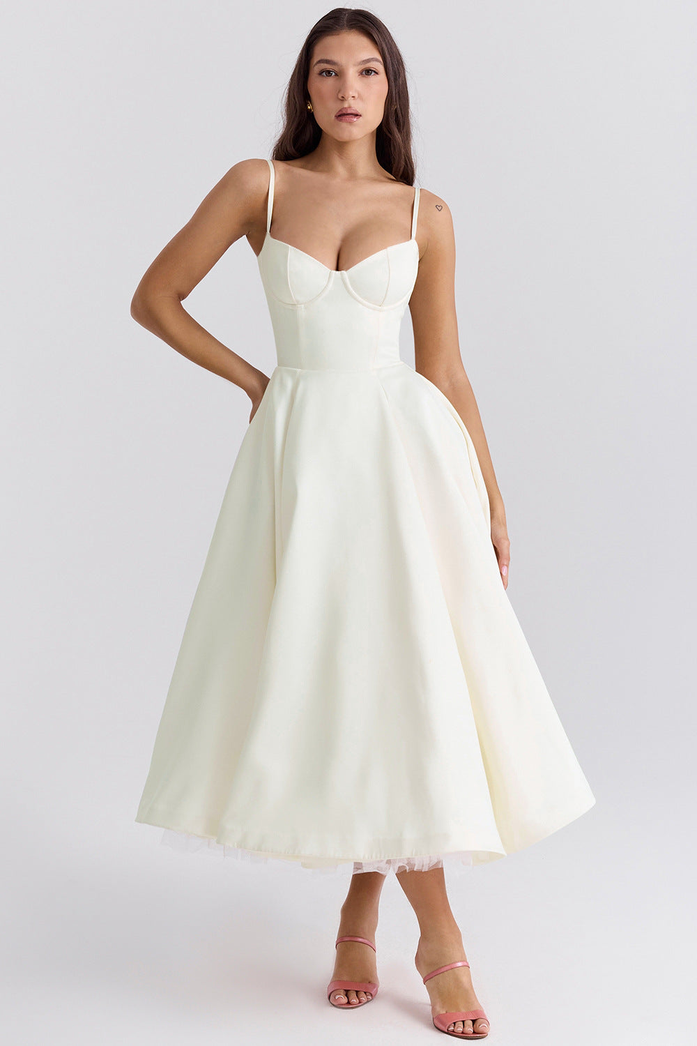 Romy Tulle Midi Dress