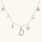 Cove Ocean Initial Necklace
