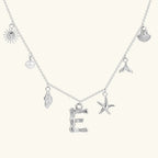 Cove Ocean Initial Necklace