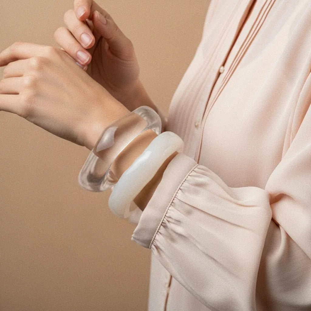 Cala Acrylic Bangle