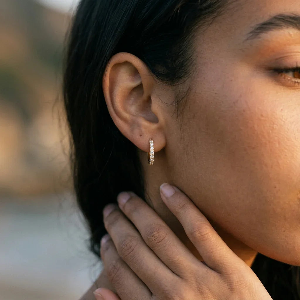 Casilda Huggie Earrings