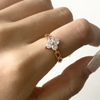 Florianne Diamond Petal Ring