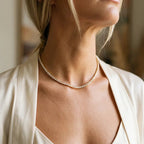 Nerissa Diamond Tennis Necklace