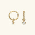 Fiammetta Reversible Diamond Hoops