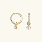 Fiammetta Reversible Diamond Hoops