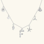 Cove Ocean Initial Necklace