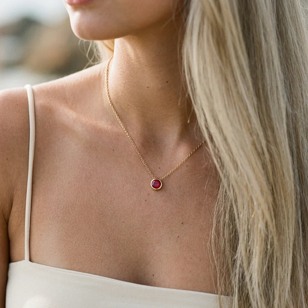 Ysabeau Birthstone Necklace