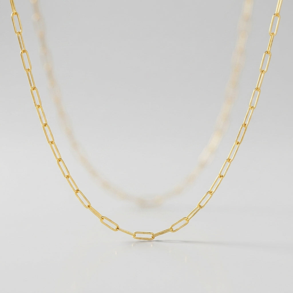 Lido Paperclip Necklace