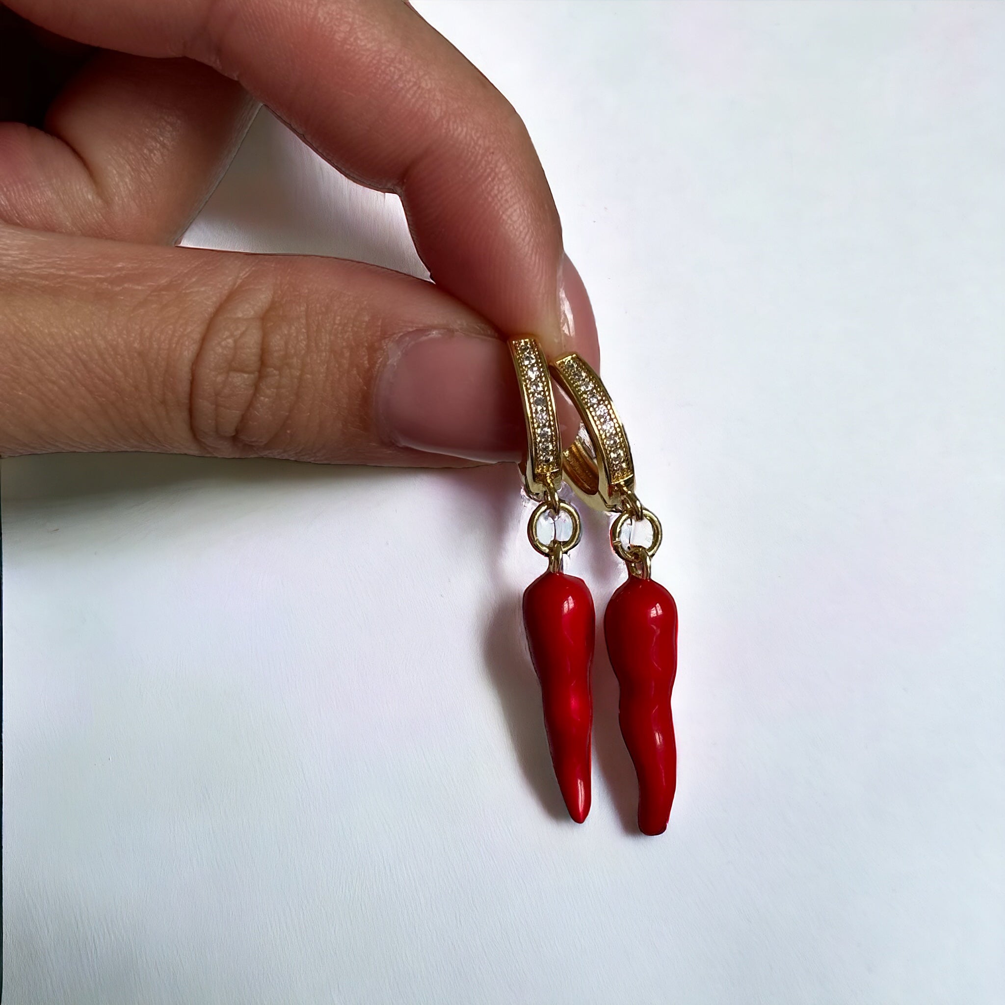 Calla Drop Earrings