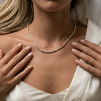 Nerissa Diamond Tennis Necklace