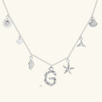 Cove Ocean Initial Necklace