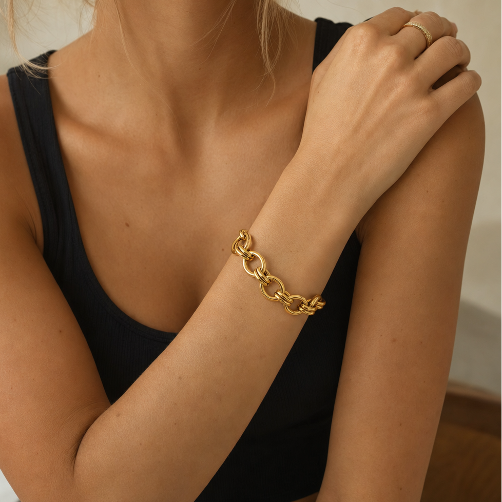 Vionnet Gold Bracelet