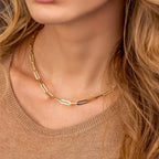 Sabrina Gold Chain Necklace