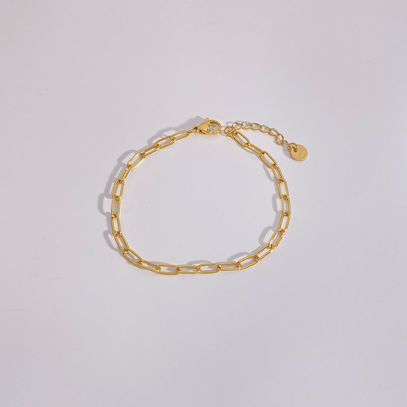 Riviera Paperclip Bracelet