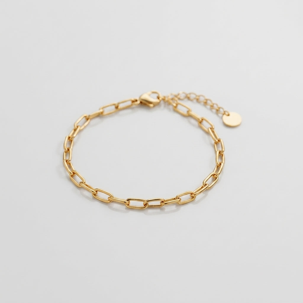 Riviera Paperclip Bracelet