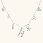 Cove Ocean Initial Necklace