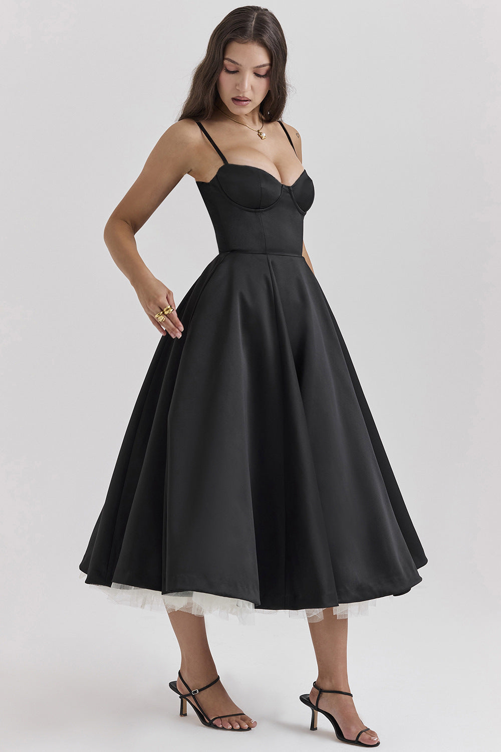 Romy Tulle Midi Dress