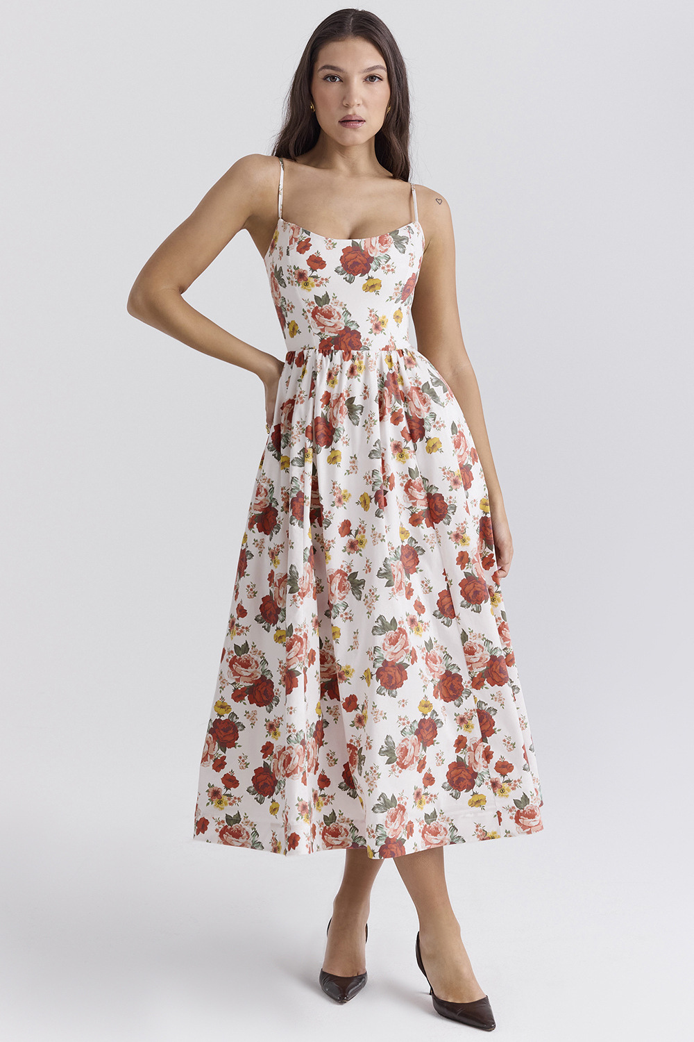 Abito midi Colette Corsetto