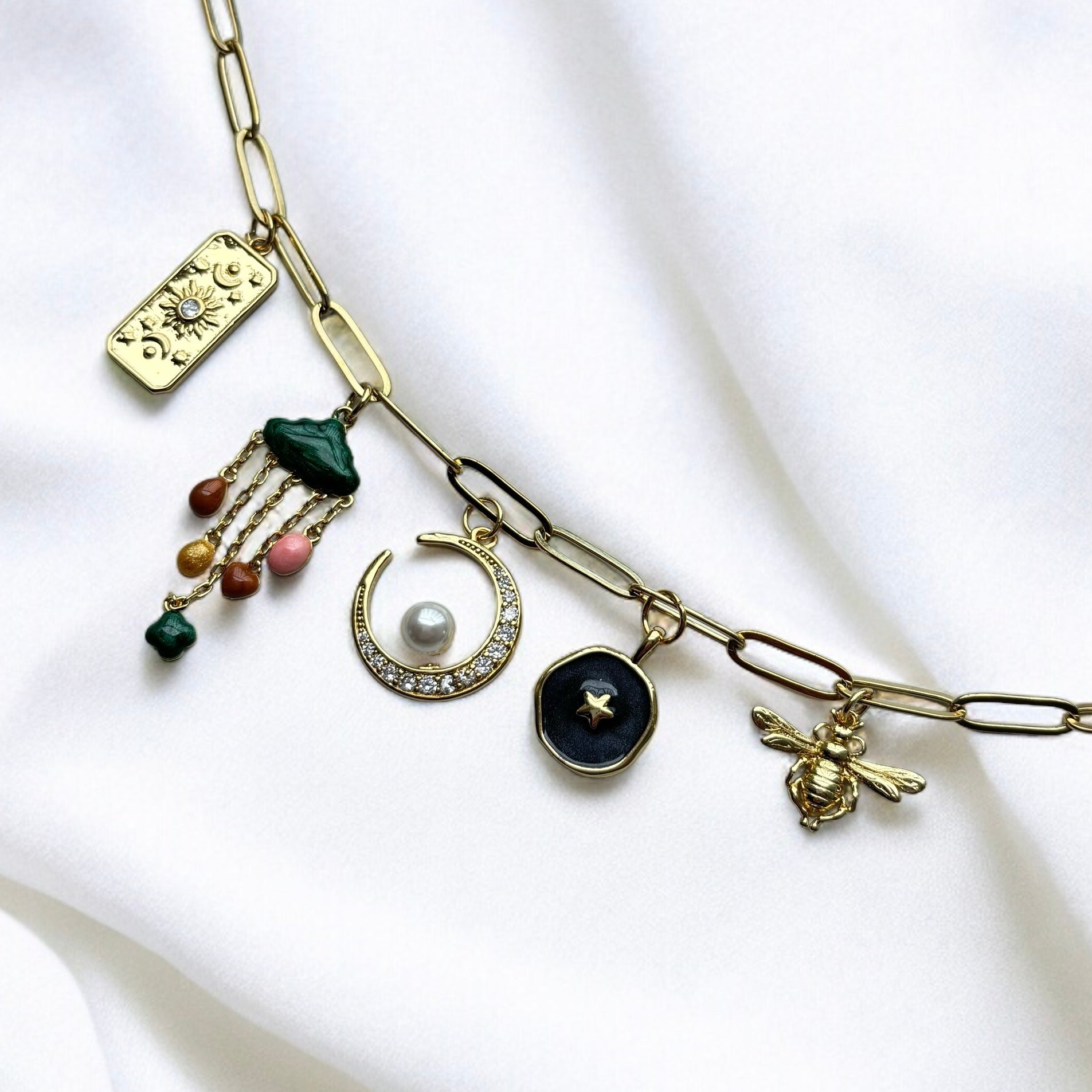 Celestia Charm Necklace