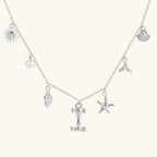 Cove Ocean Initial Necklace