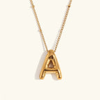Juliet Bubble Initial Necklace