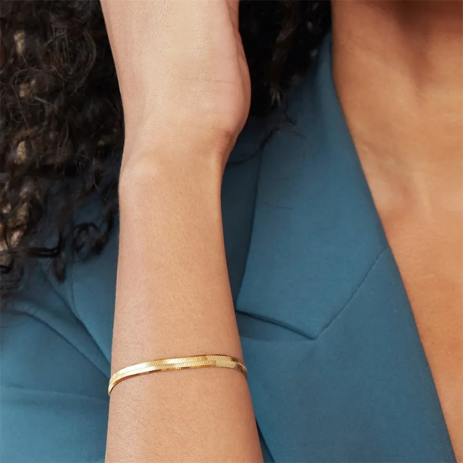 Margot Herringbone Bracelet