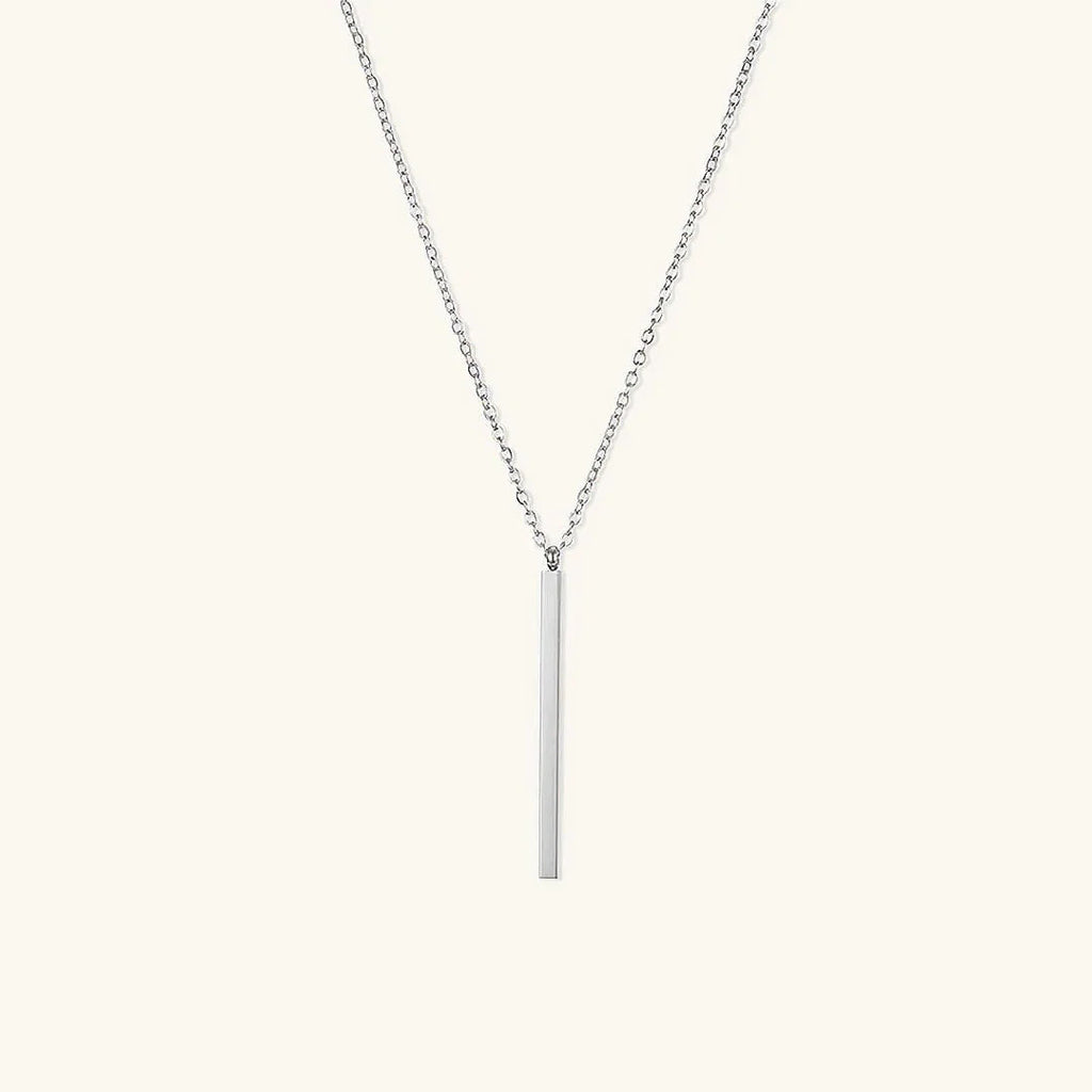 Rowan Gold Bar Necklace