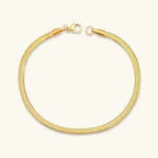 Vespertine Gold Herringbone Bracelet