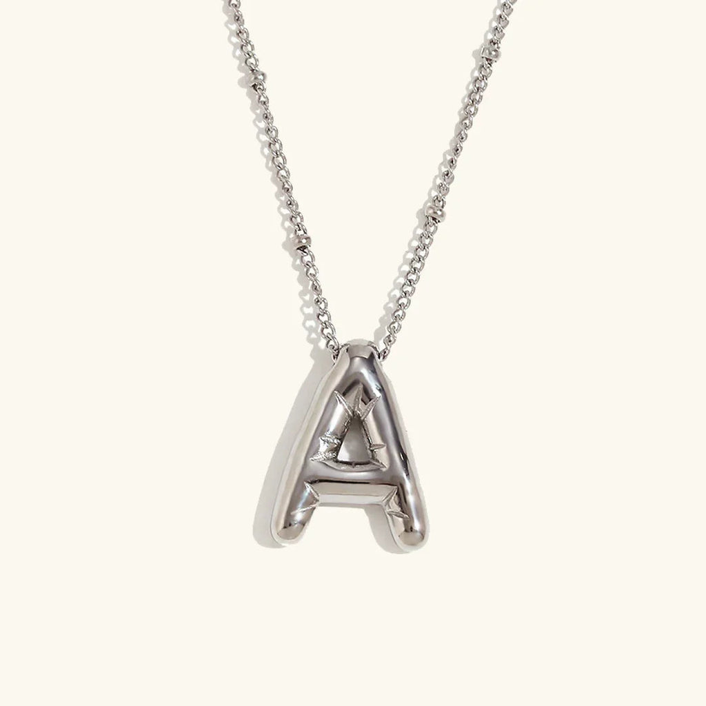 Juliet Bubble Initial Necklace