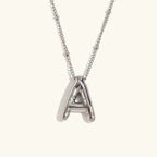 Juliet Bubble Initial Necklace