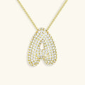 Mabelle Bubble Initial Necklace