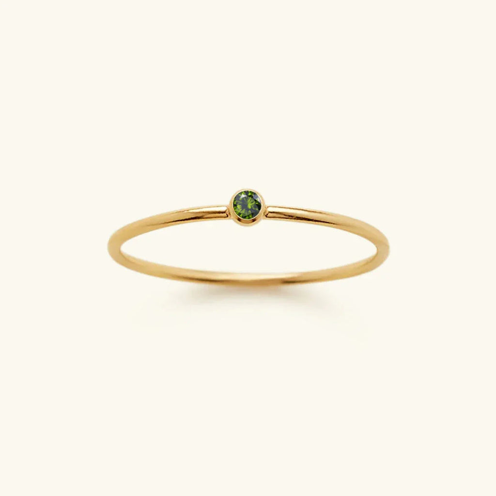 Hepzibah Birthstone Stacker Ring
