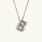 Juliet Bubble Initial Necklace
