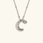 Juliet Bubble Initial Necklace