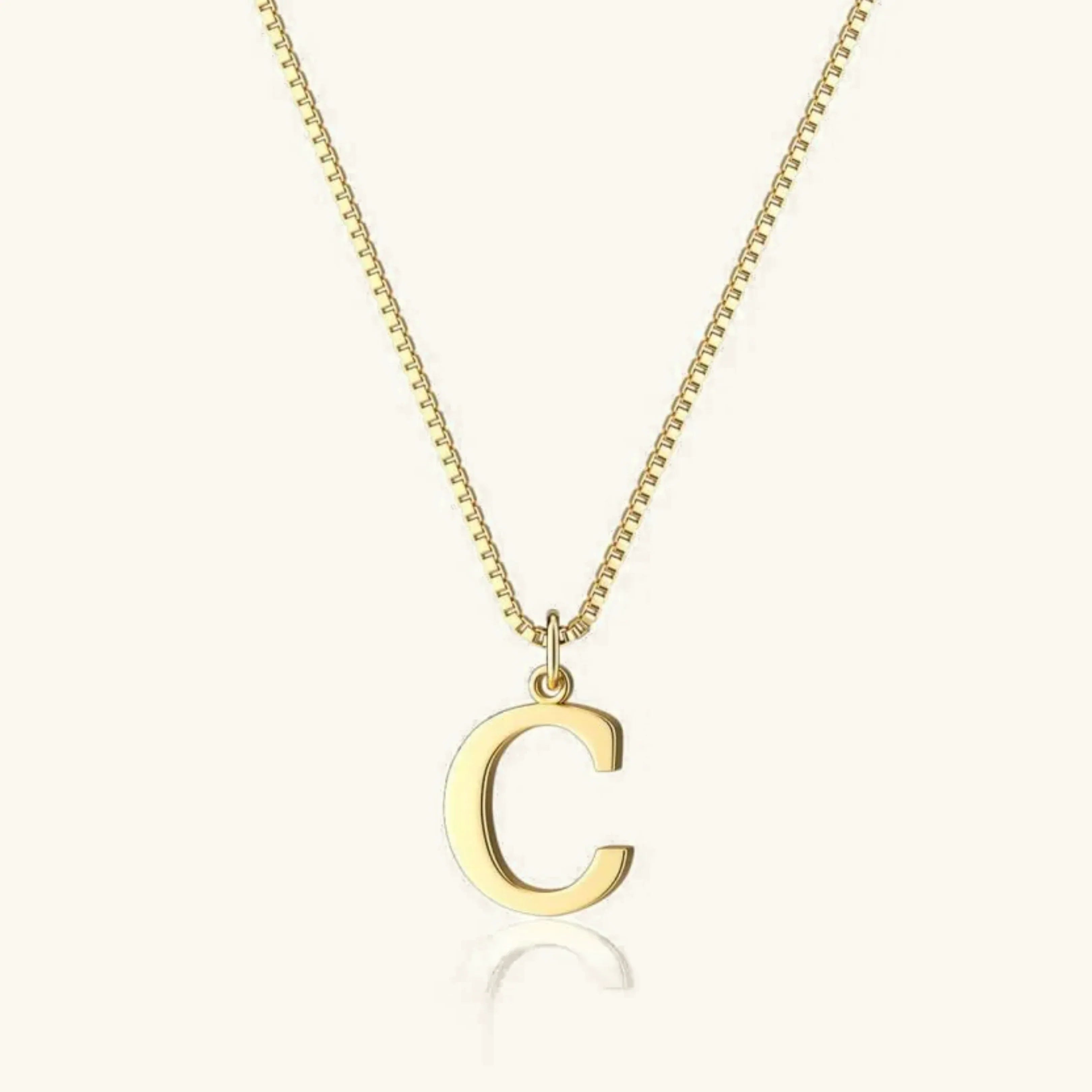 Ysolde Initial Necklace