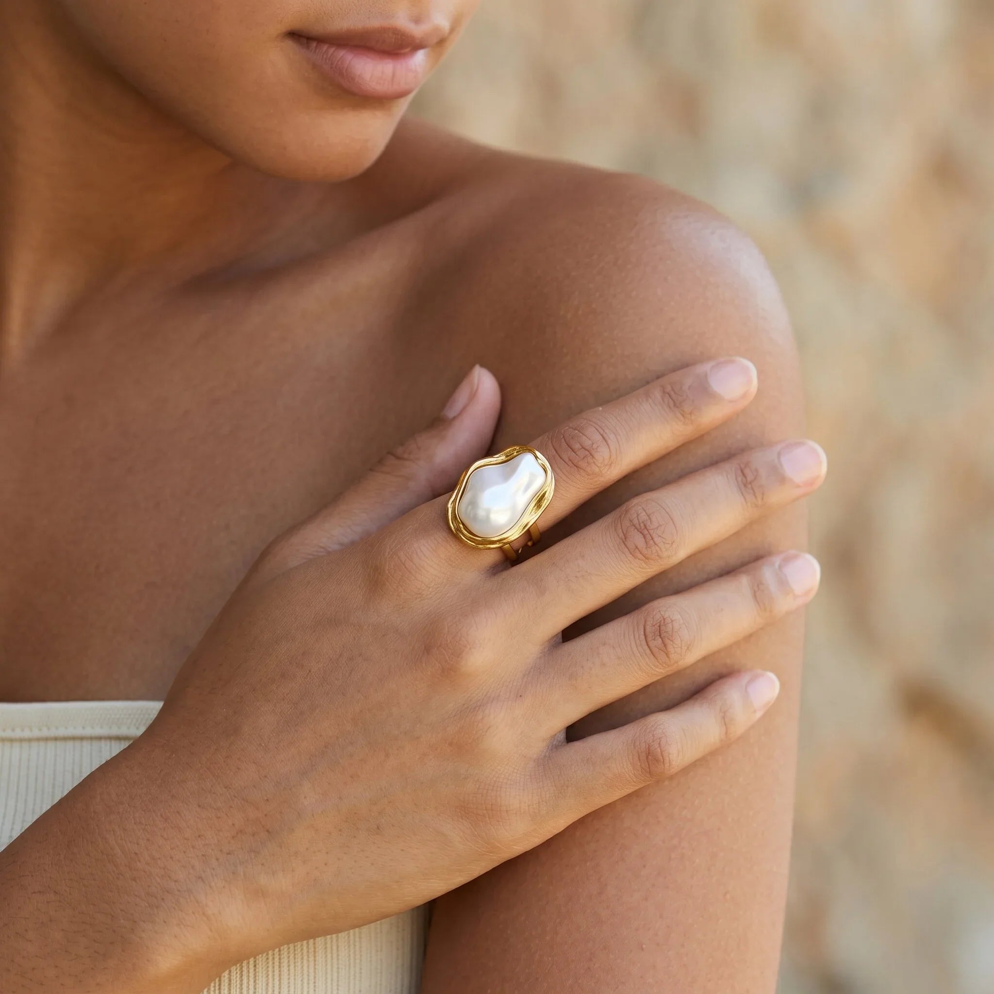 Ondina Pearl Ring
