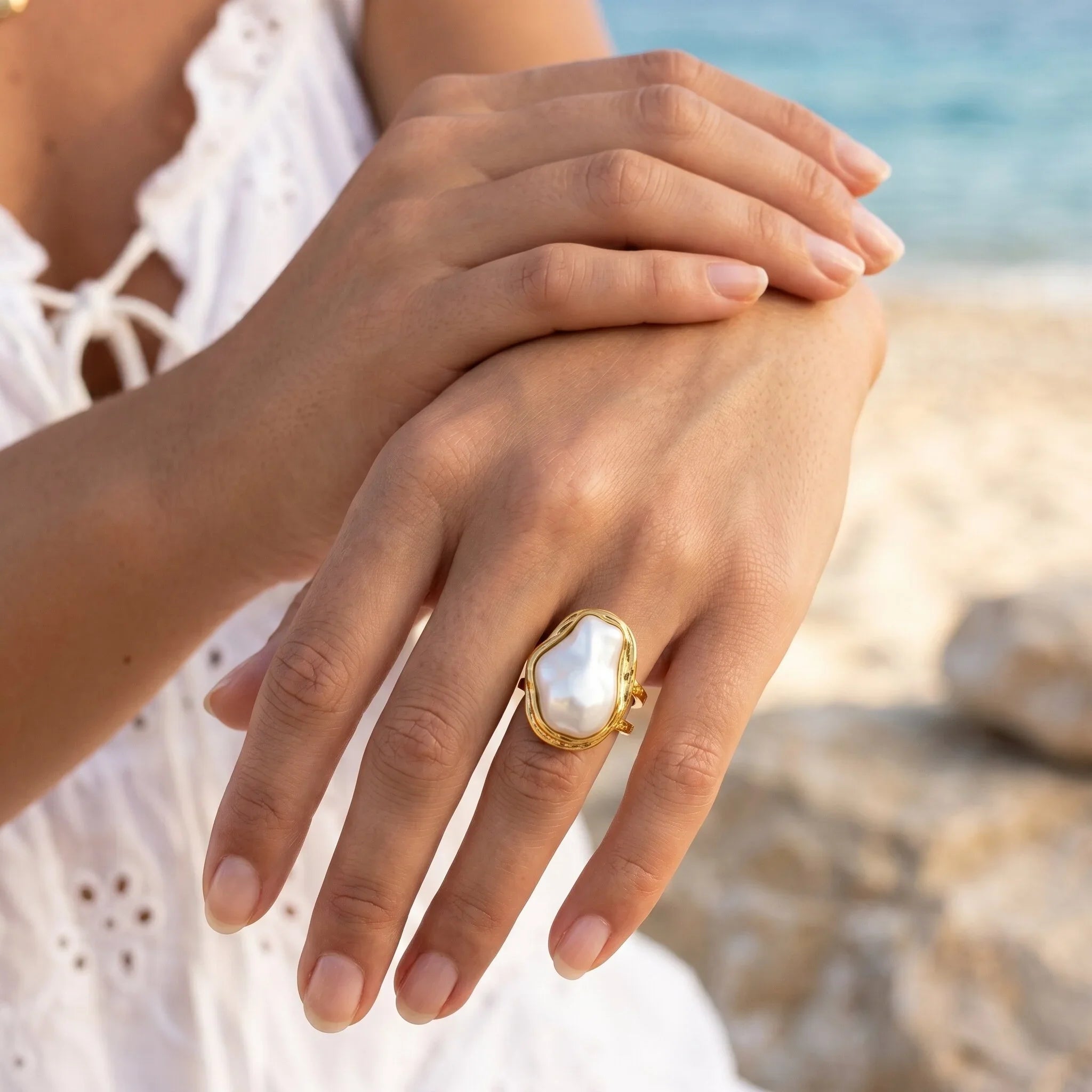Ondina Pearl Ring