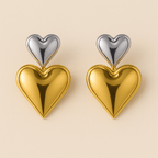 Esme Heart Earrings