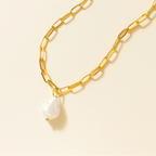 Lana Pearl Coin Necklace