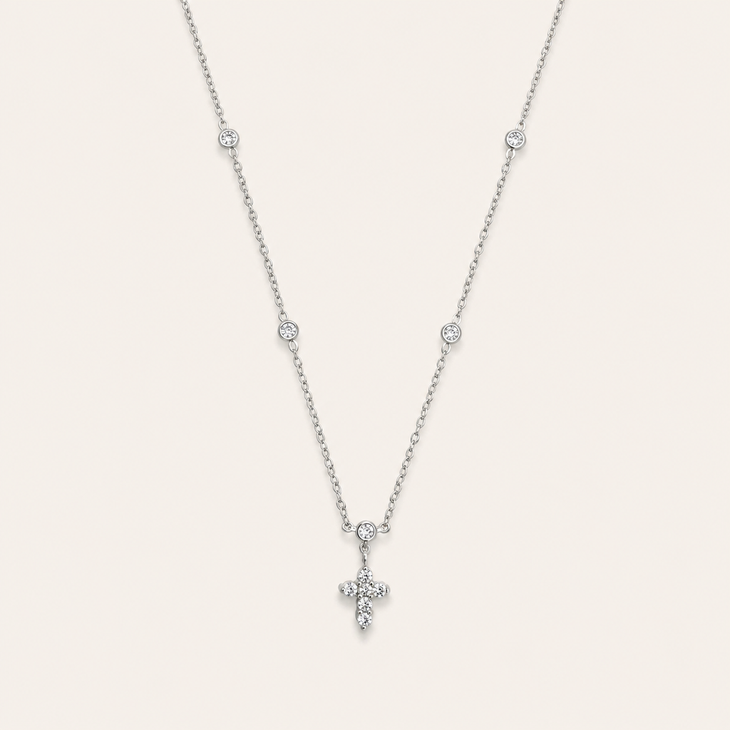 Aria Cross Necklace