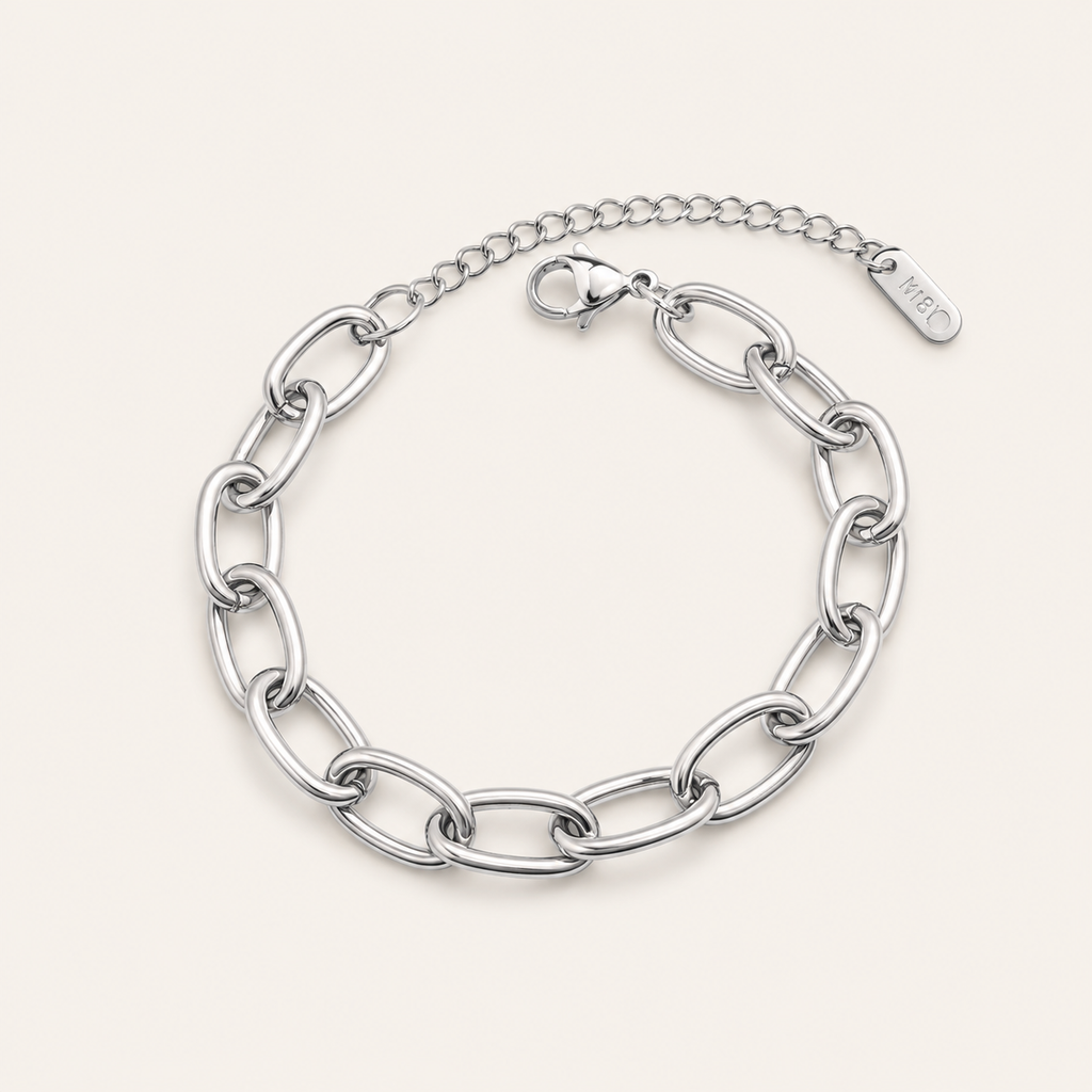 Capri Paperclip Bracelet