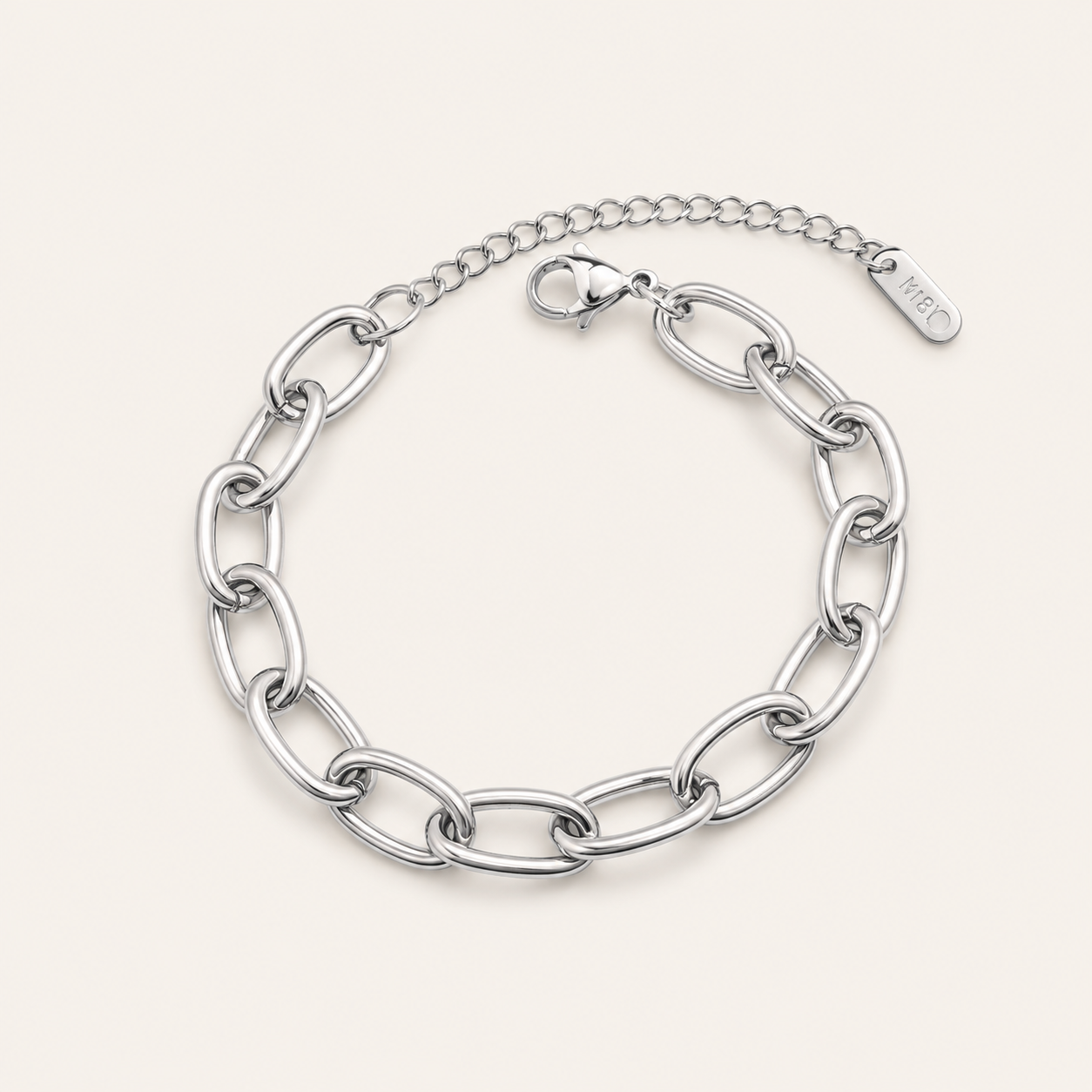 Capri Paperclip Bracelet